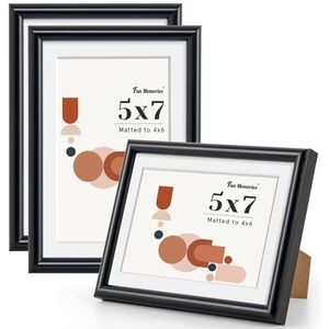 Set of Three Picture Frames.